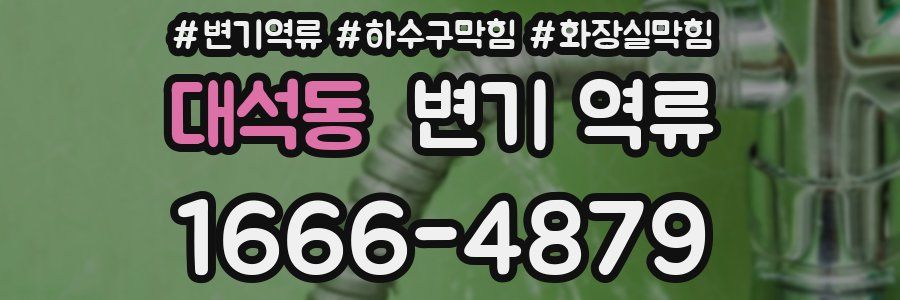 대석동 변기 역류