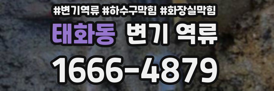 태화동 변기 역류