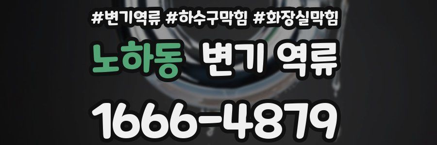 노하동 변기 역류