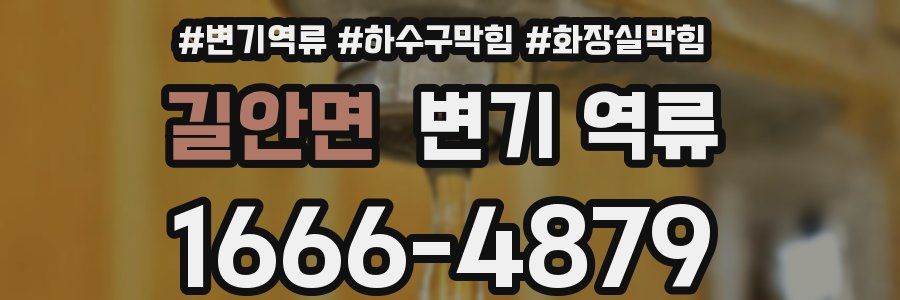 길안면 변기 역류