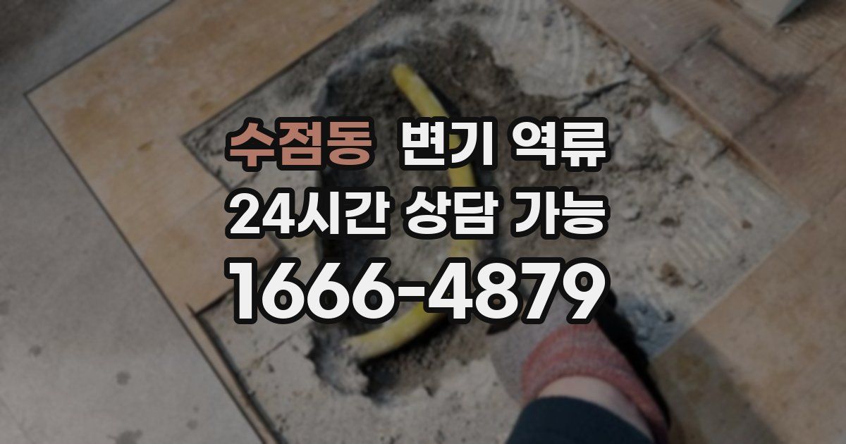 수점동 변기 역류