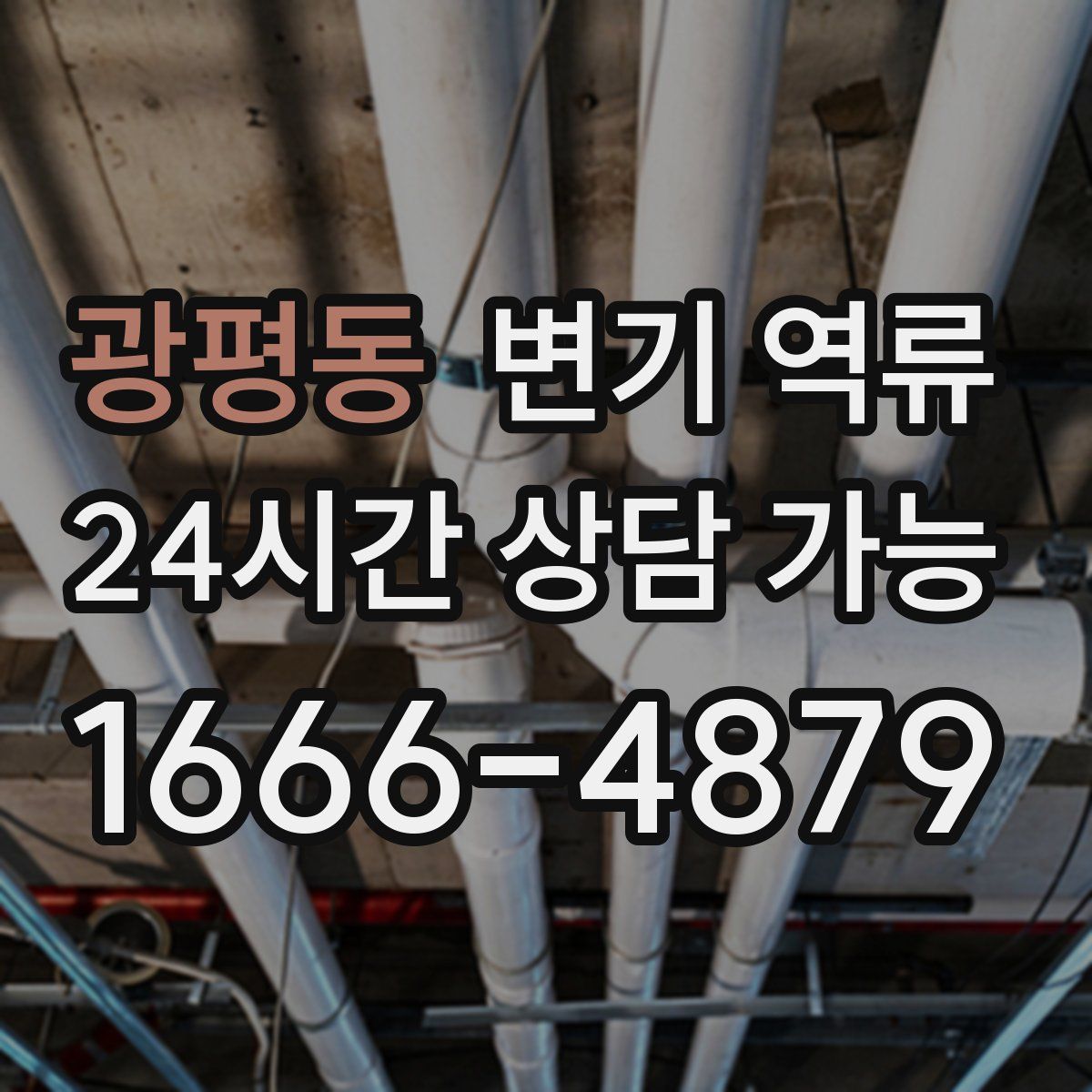 광평동 변기 역류