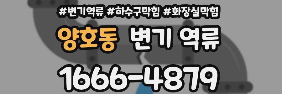 양호동 변기 역류