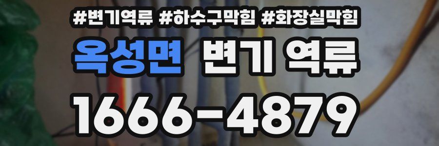 옥성면 변기 역류