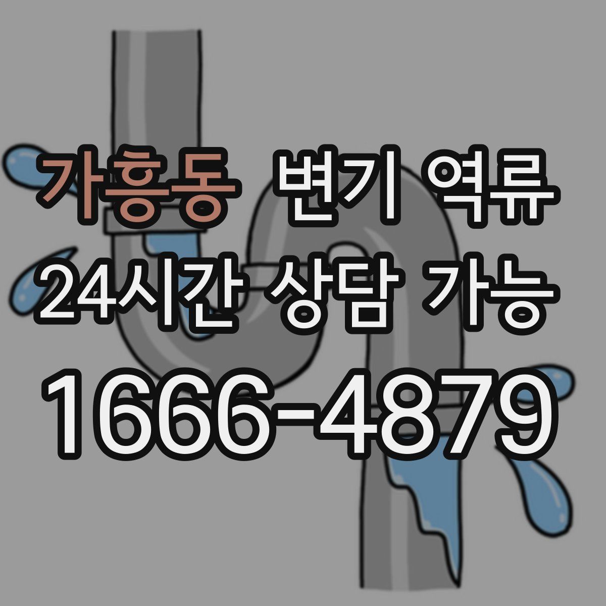 가흥동 변기 역류