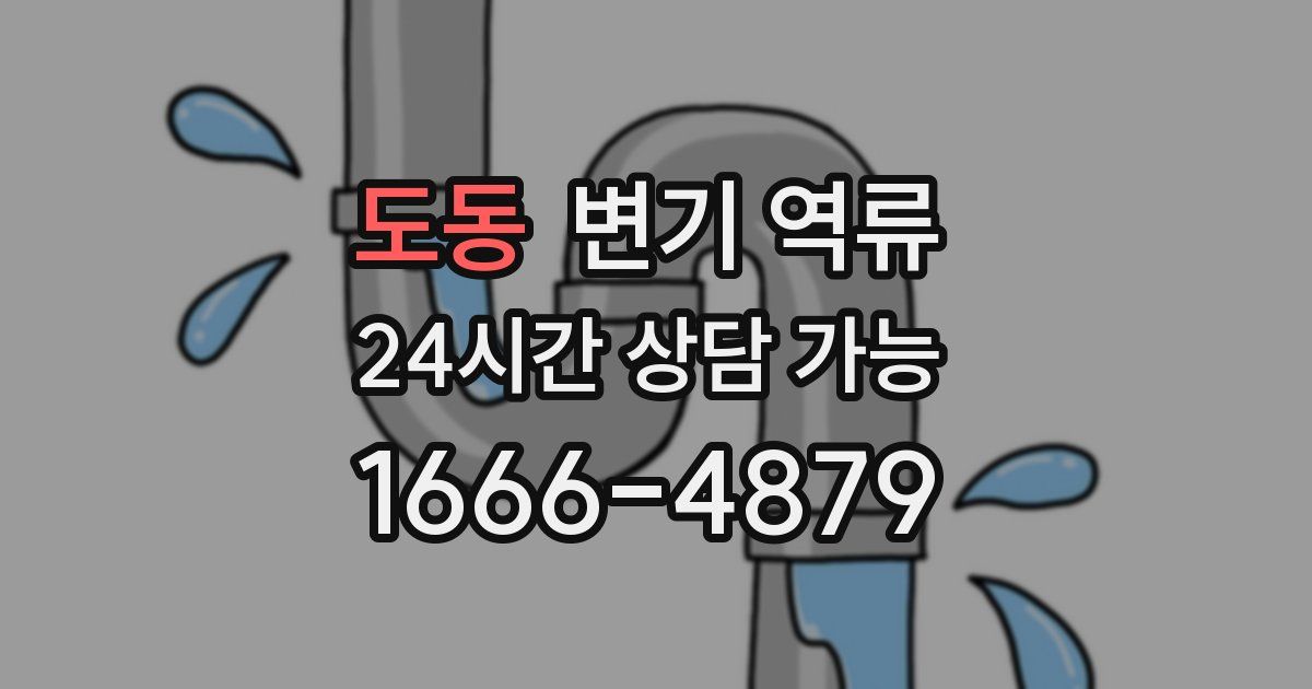 도동 변기 역류