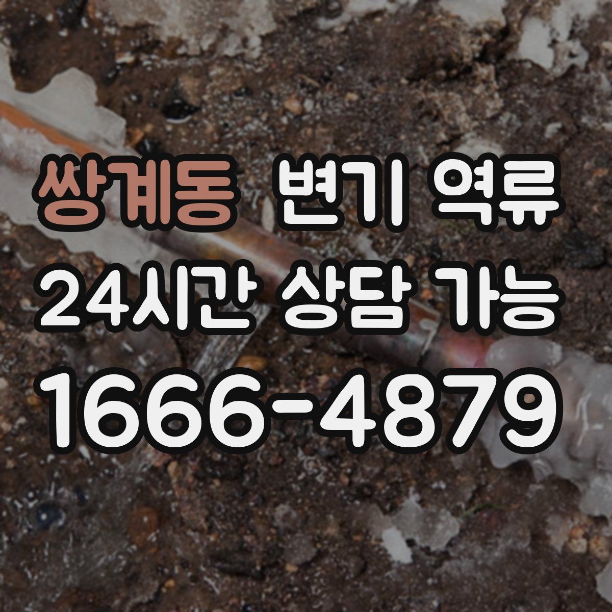 쌍계동 변기 역류