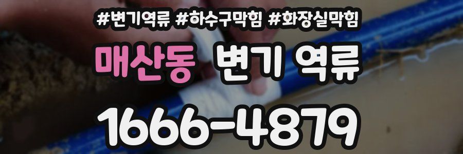 매산동 변기 역류