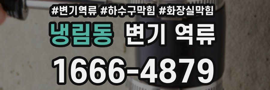 냉림동 변기 역류