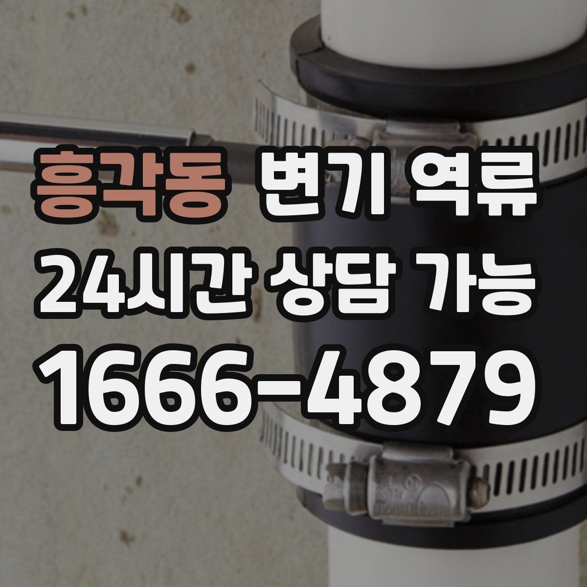 흥각동 변기 역류