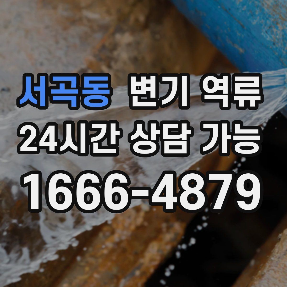 서곡동 변기 역류 압력으로 밀어 넣으면 공용 라인이 막힐 수 있을까