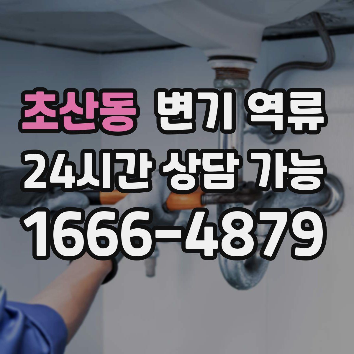 초산동 변기 역류