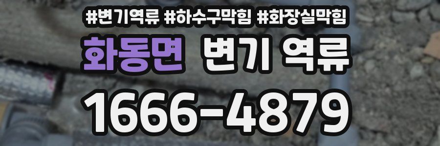 화동면 변기 역류