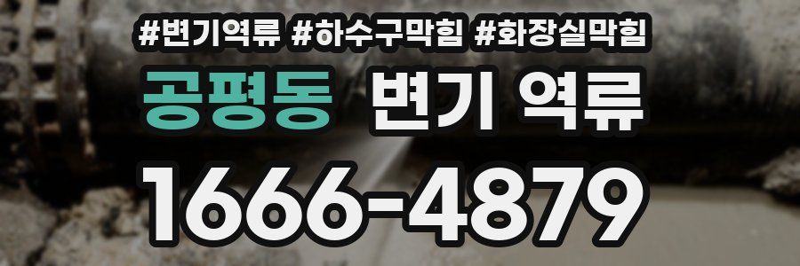 공평동 변기 역류