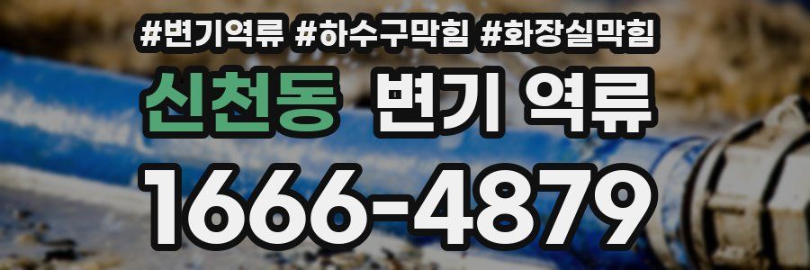 신천동 변기 역류