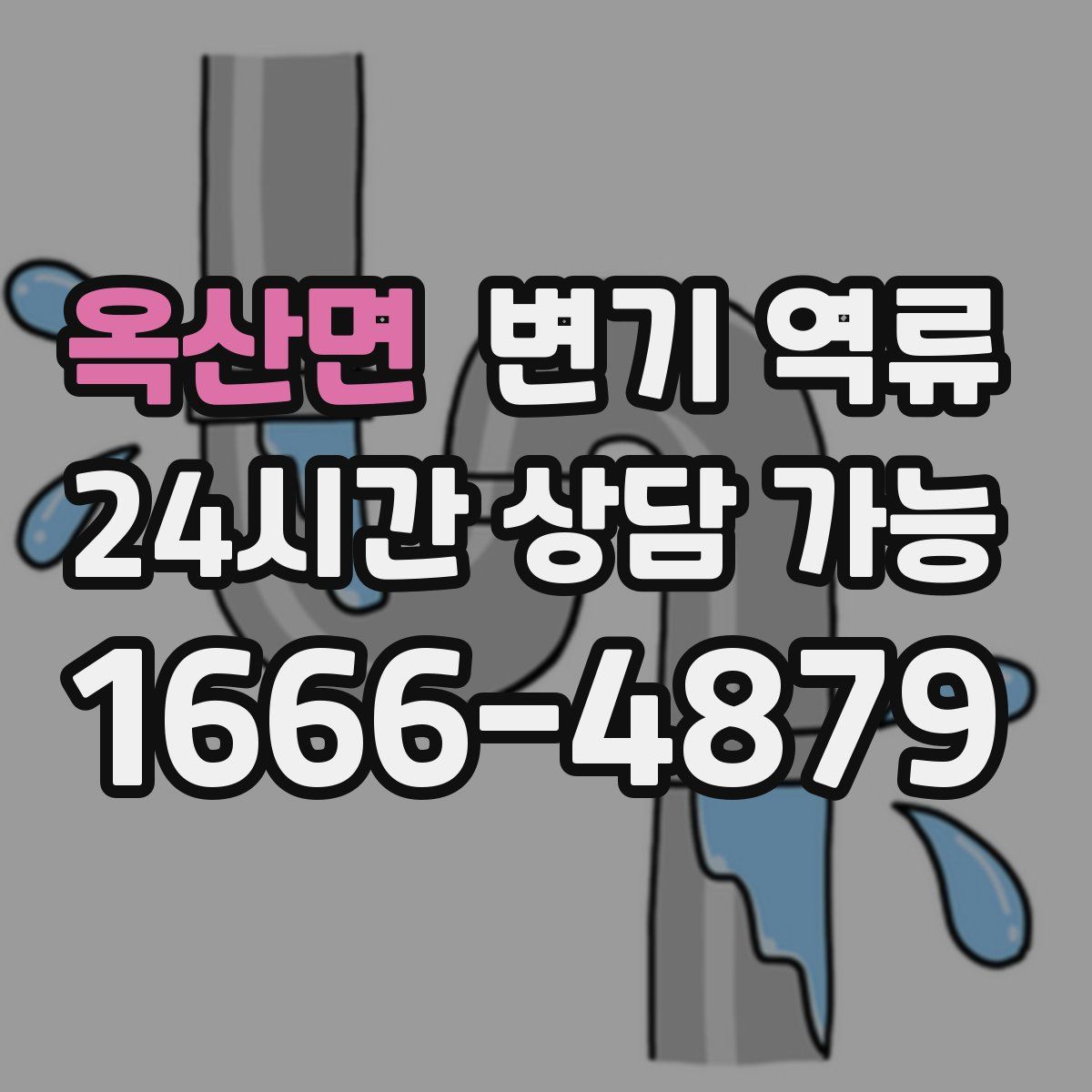 옥산면 변기 역류