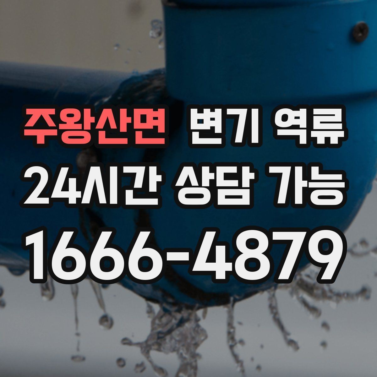 주왕산면 변기 역류 물 내림 후 거품·찌꺼기가 남는 이유