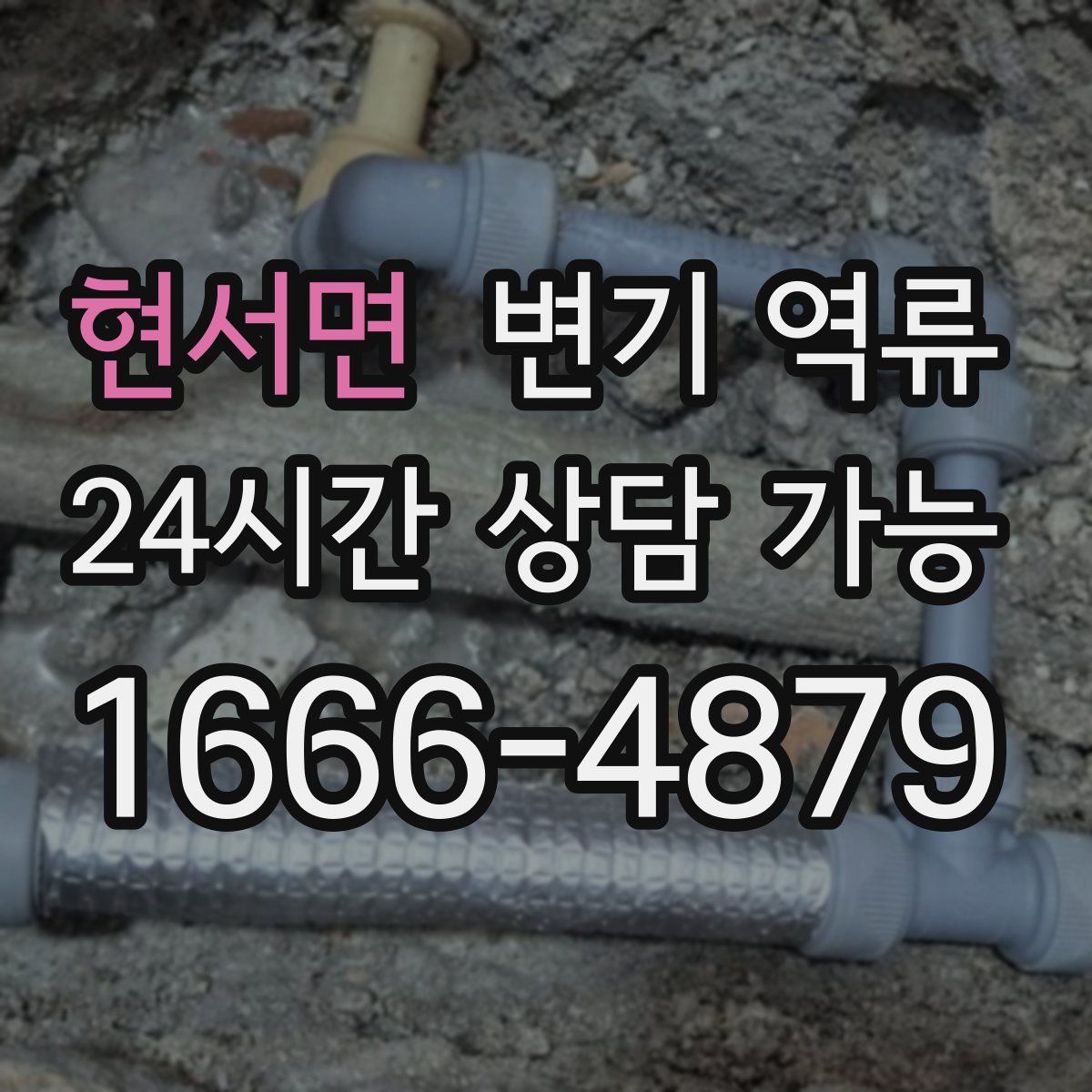 현서면 변기 역류