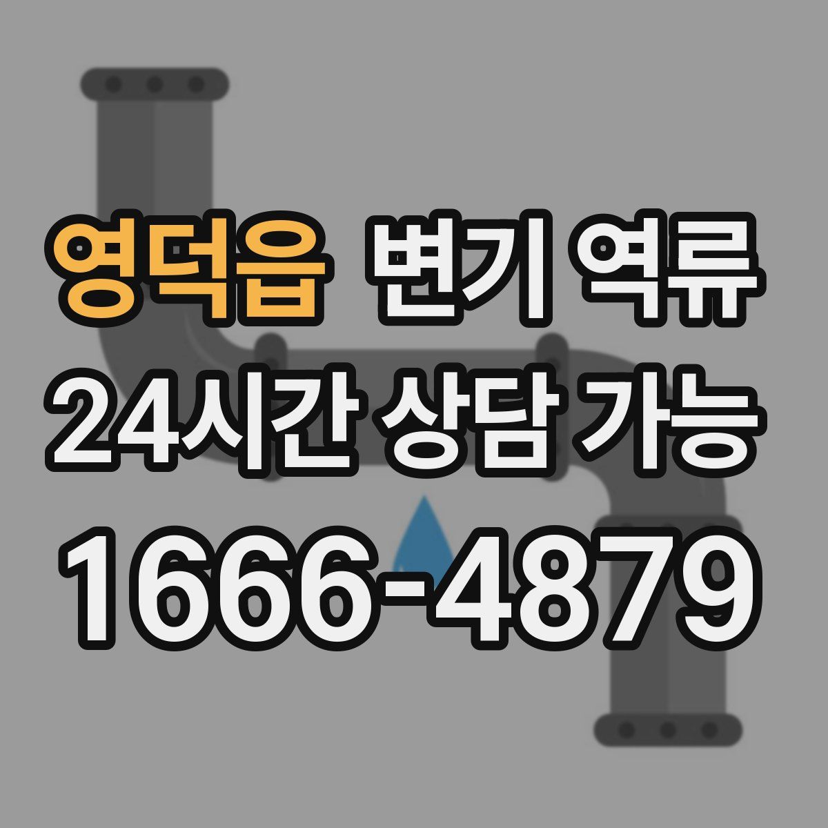 영덕읍 변기 역류