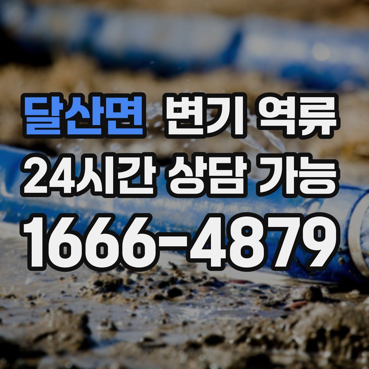 달산면 변기 역류