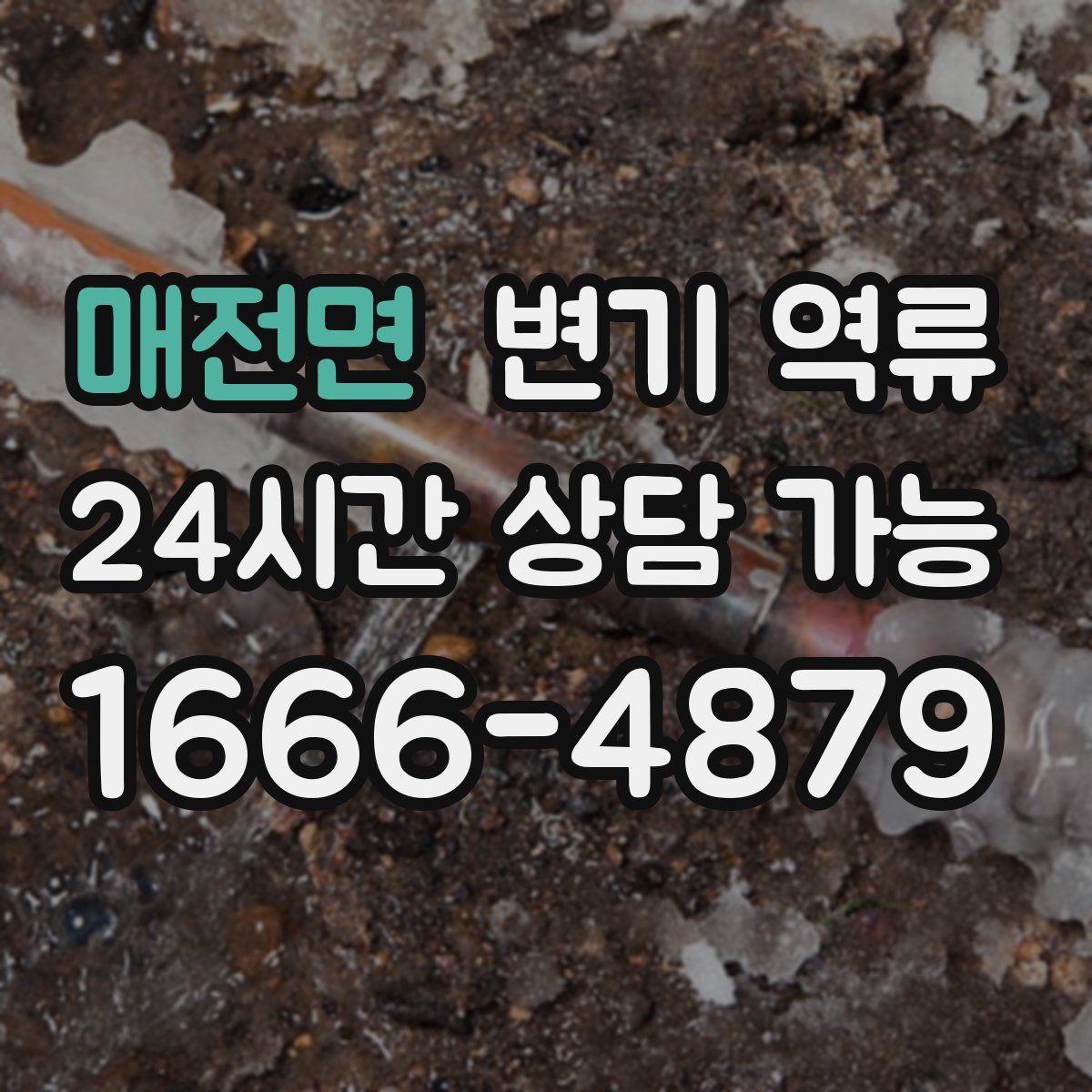 매전면 변기 역류