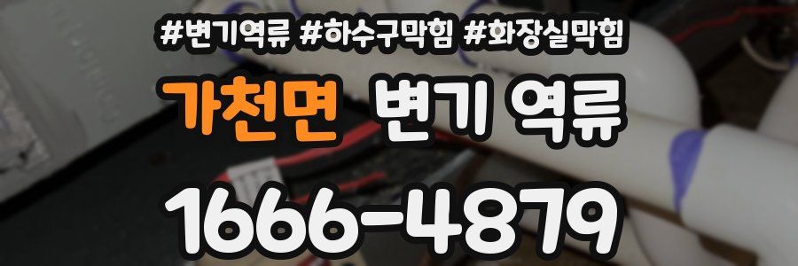 가천면 변기 역류