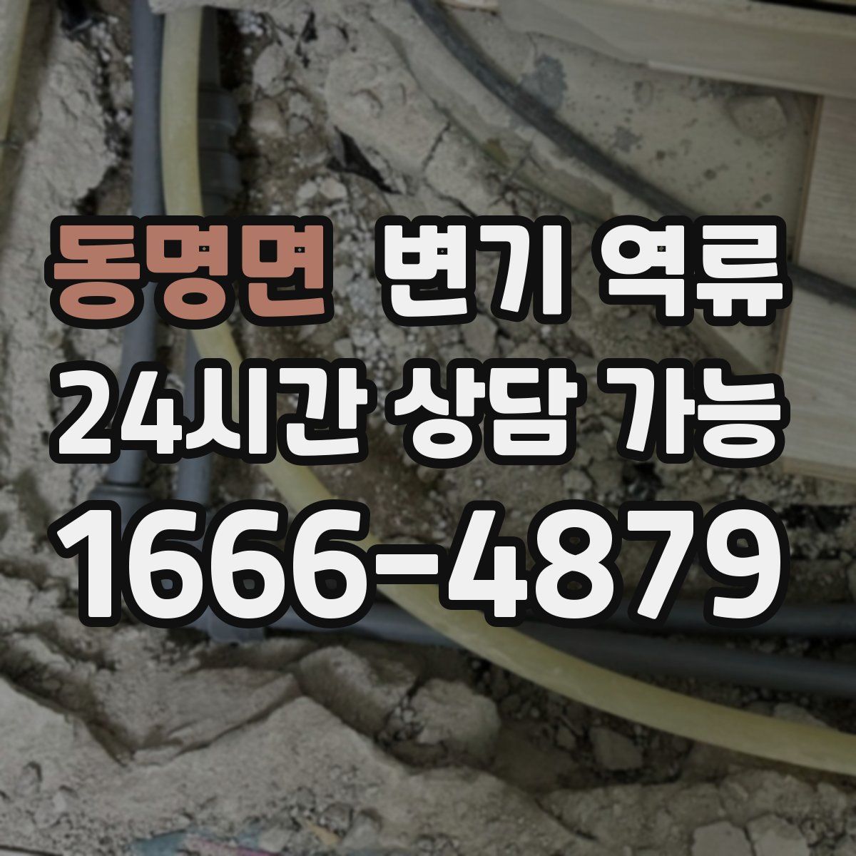 동명면 변기 역류