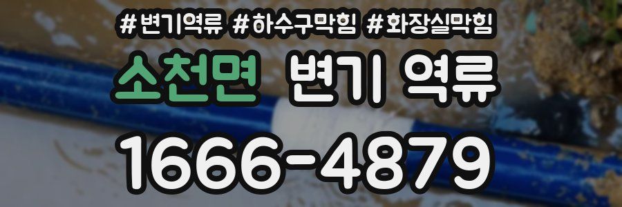 소천면 변기 역류