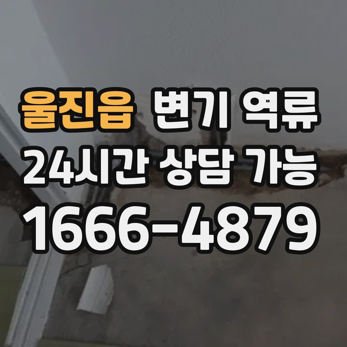 울진읍 변기 역류