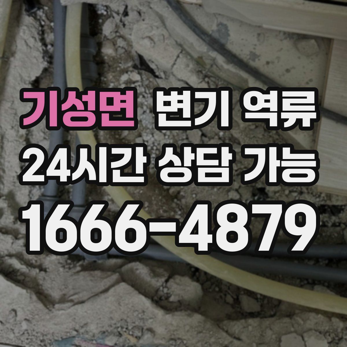 기성면 변기 역류