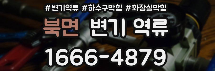 북면 변기 역류