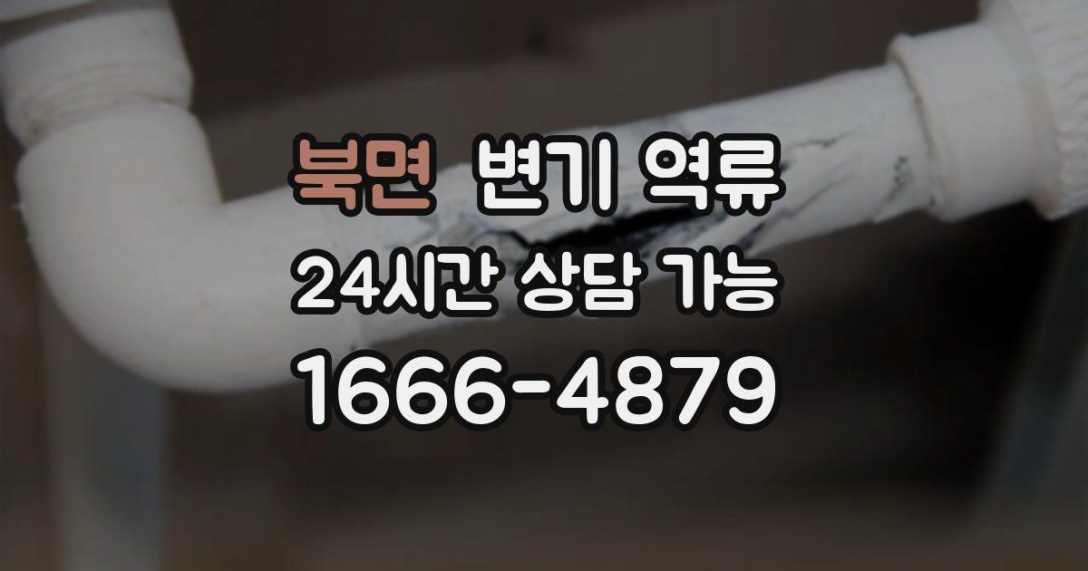 북면 변기 역류