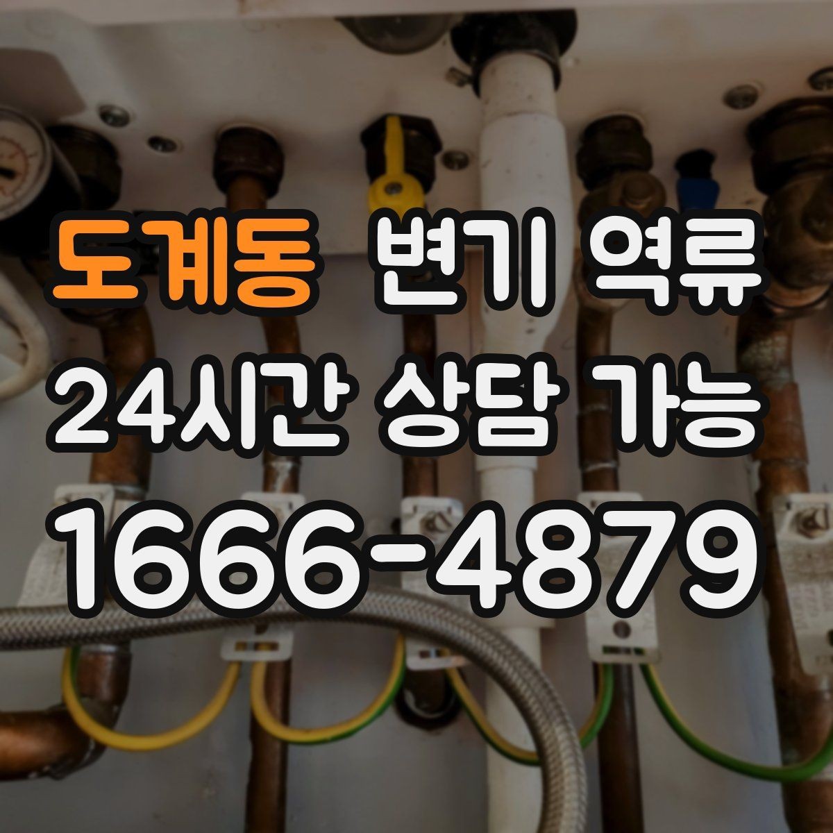 도계동 변기 역류 한 세대만 발생할 때 점검 순서