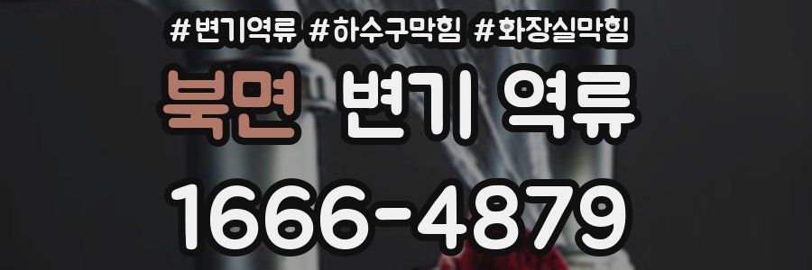 북면 변기 역류