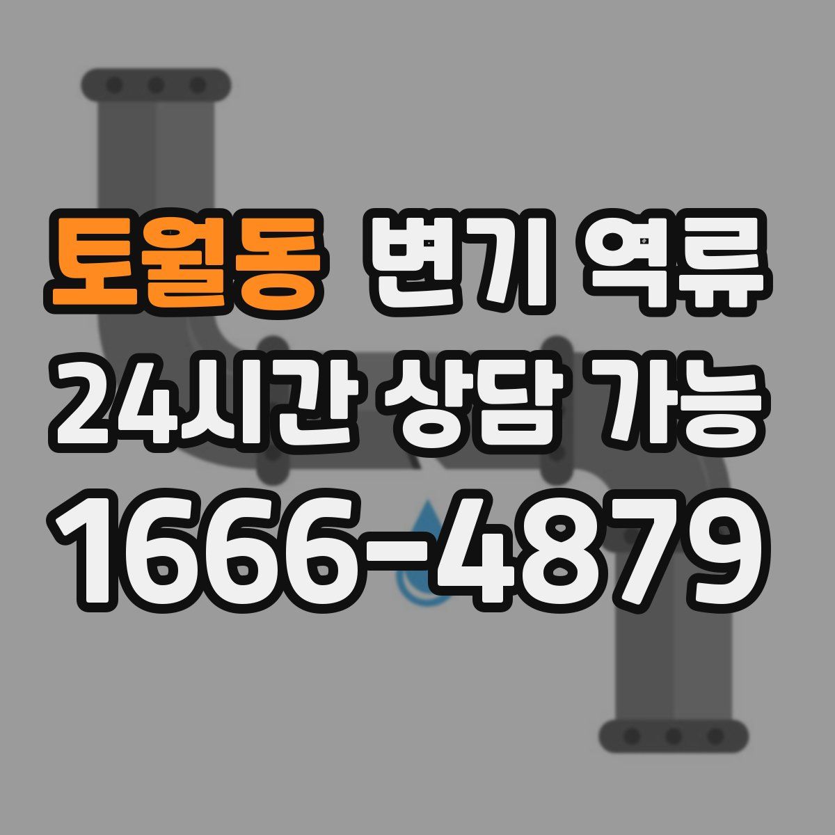 토월동 변기 역류