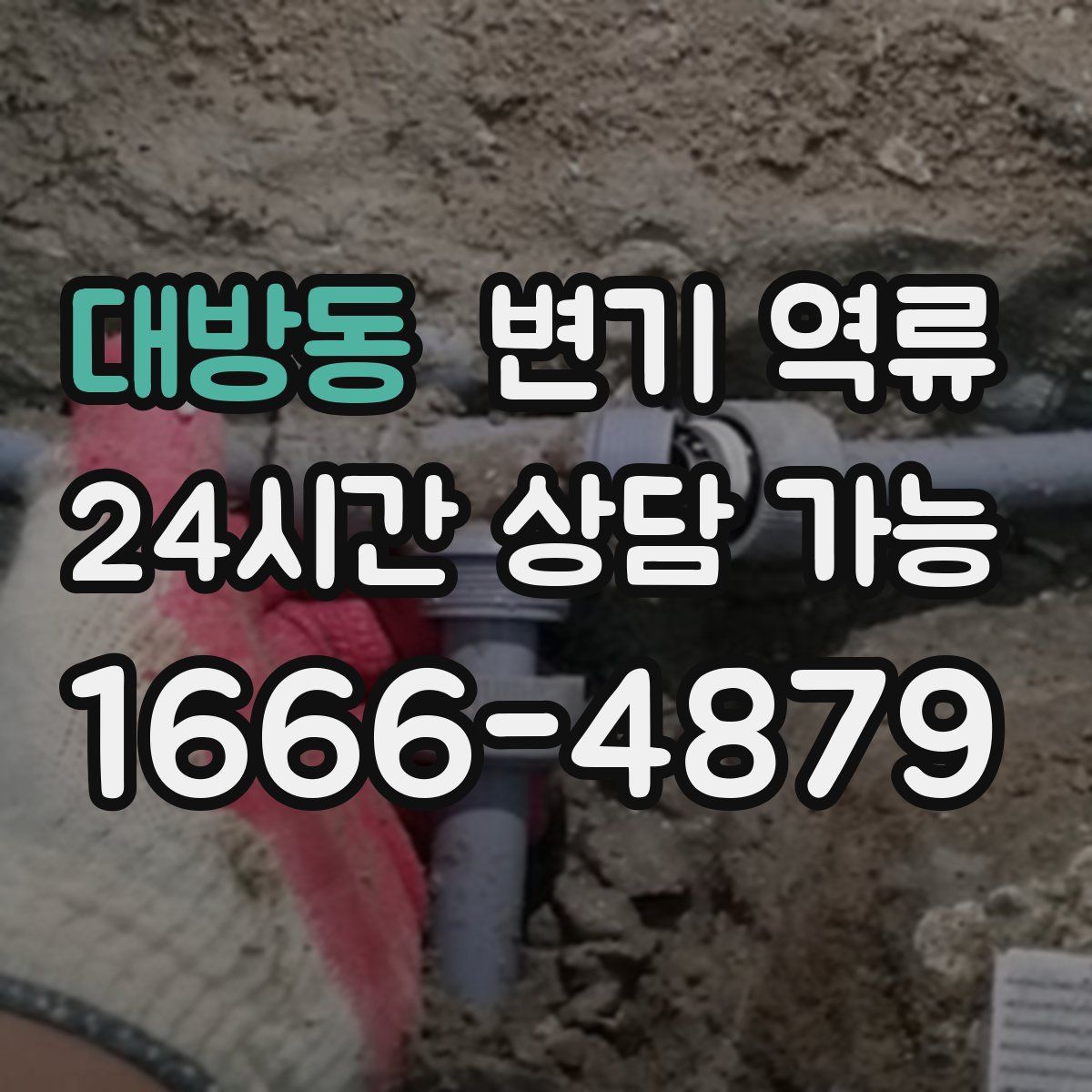 대방동 변기 역류