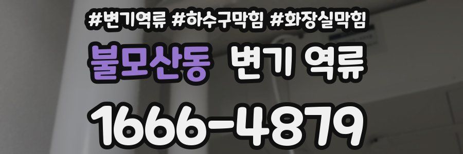 불모산동 변기 역류