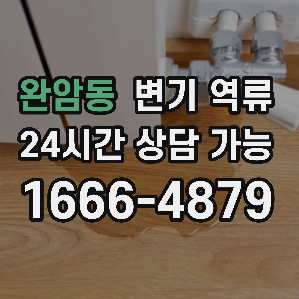 완암동 변기 역류 물 내리면 바닥 배수구에서 소리가 나는 이유