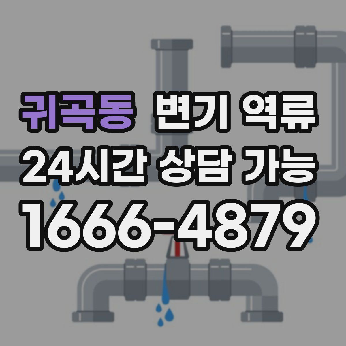 귀곡동 변기 역류