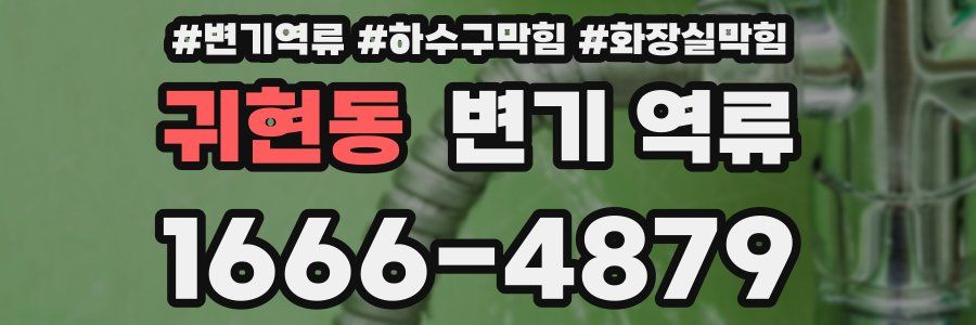 귀현동 변기 역류