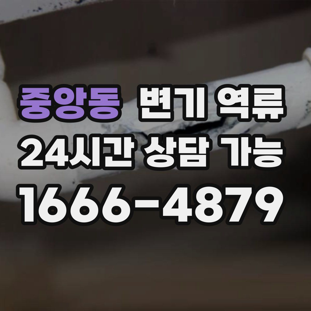 중앙동 변기 역류