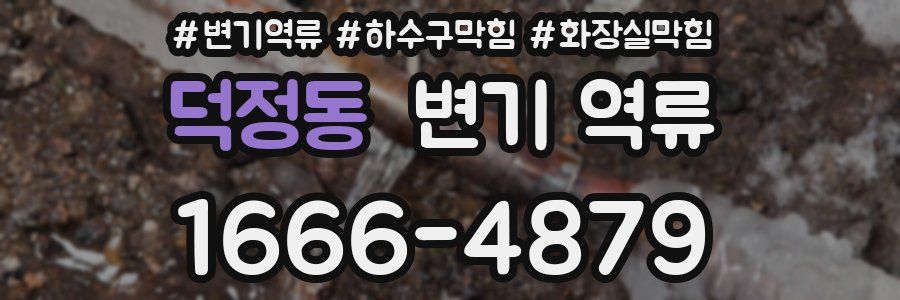 덕정동 변기 역류