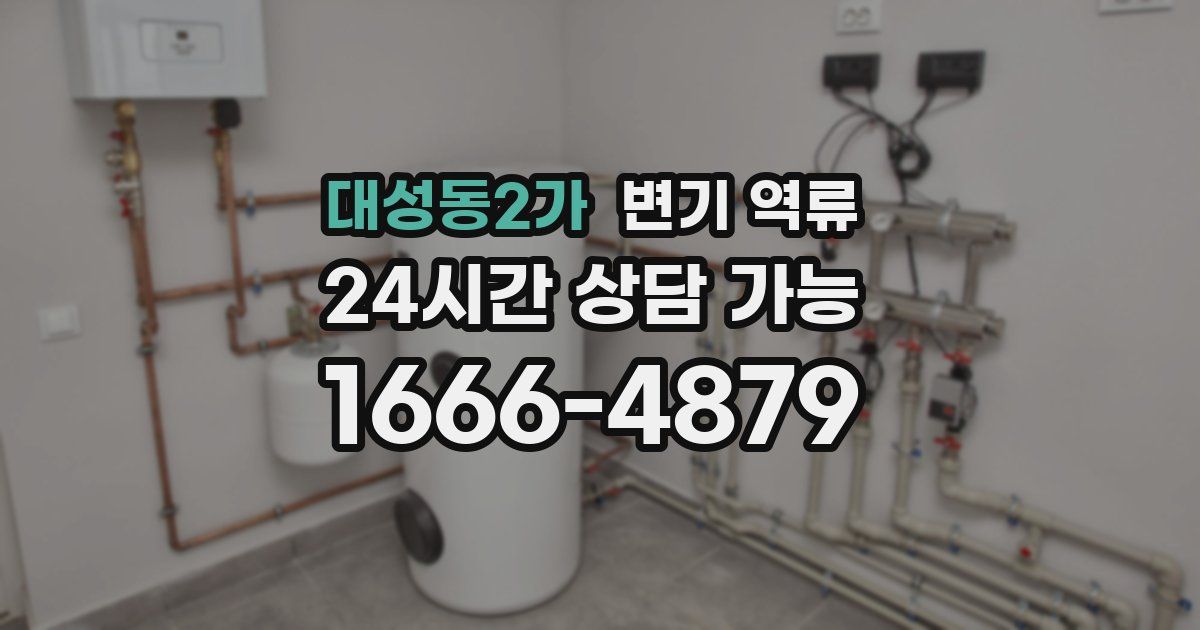 대성동2가 변기 역류