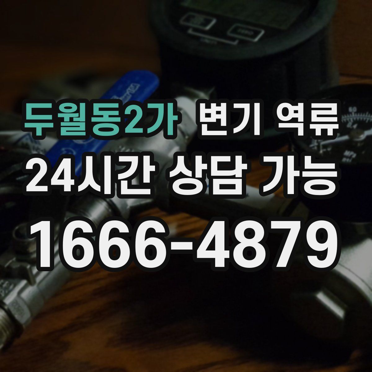 두월동2가 변기 역류