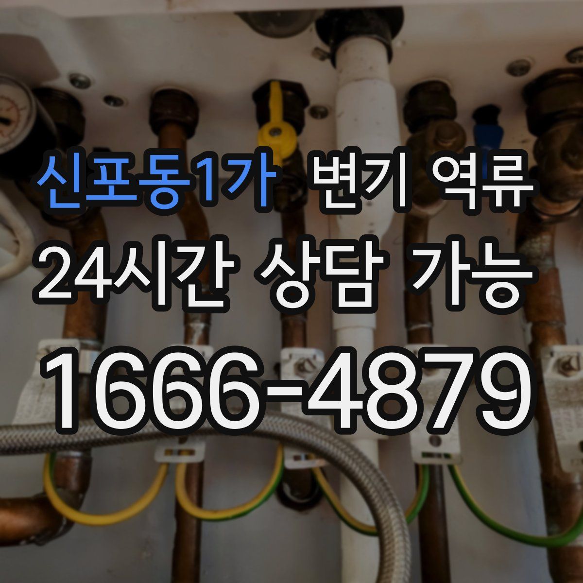 신포동1가 변기 역류