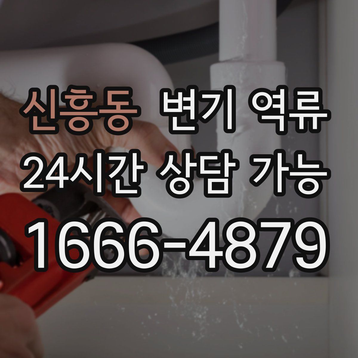 신흥동 변기 역류