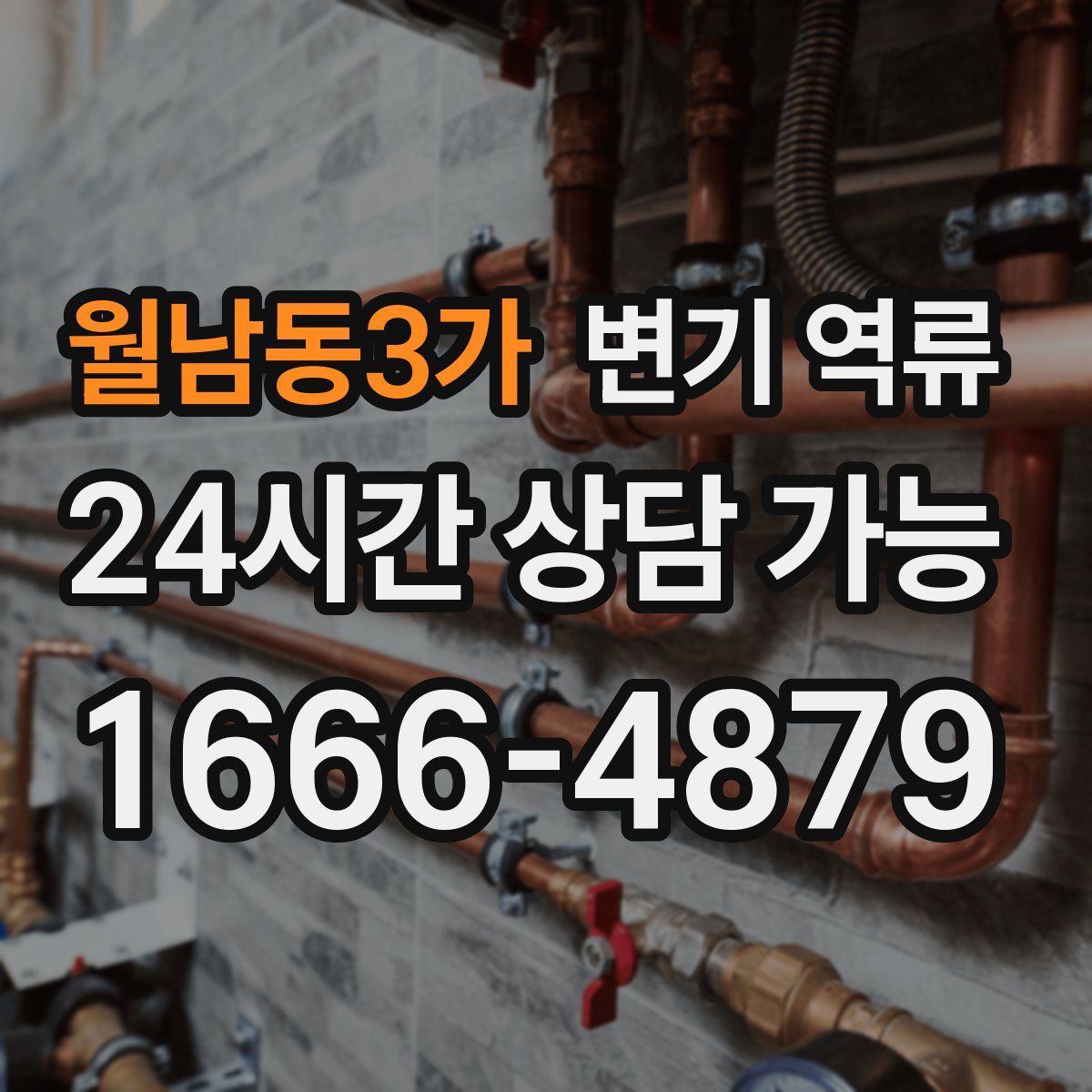 월남동3가 변기 역류