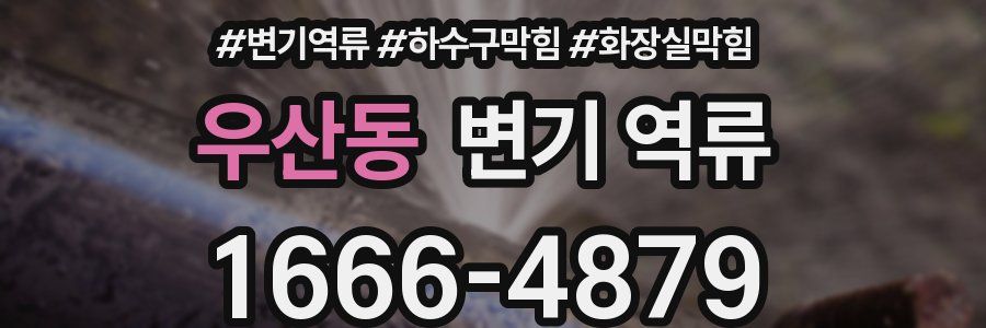 우산동 변기 역류