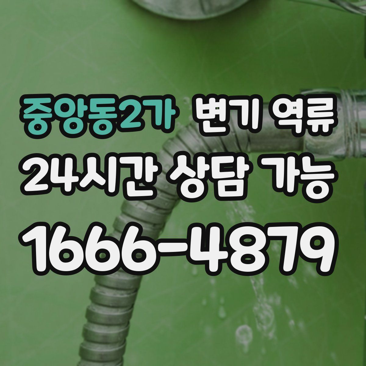 중앙동2가 변기 역류