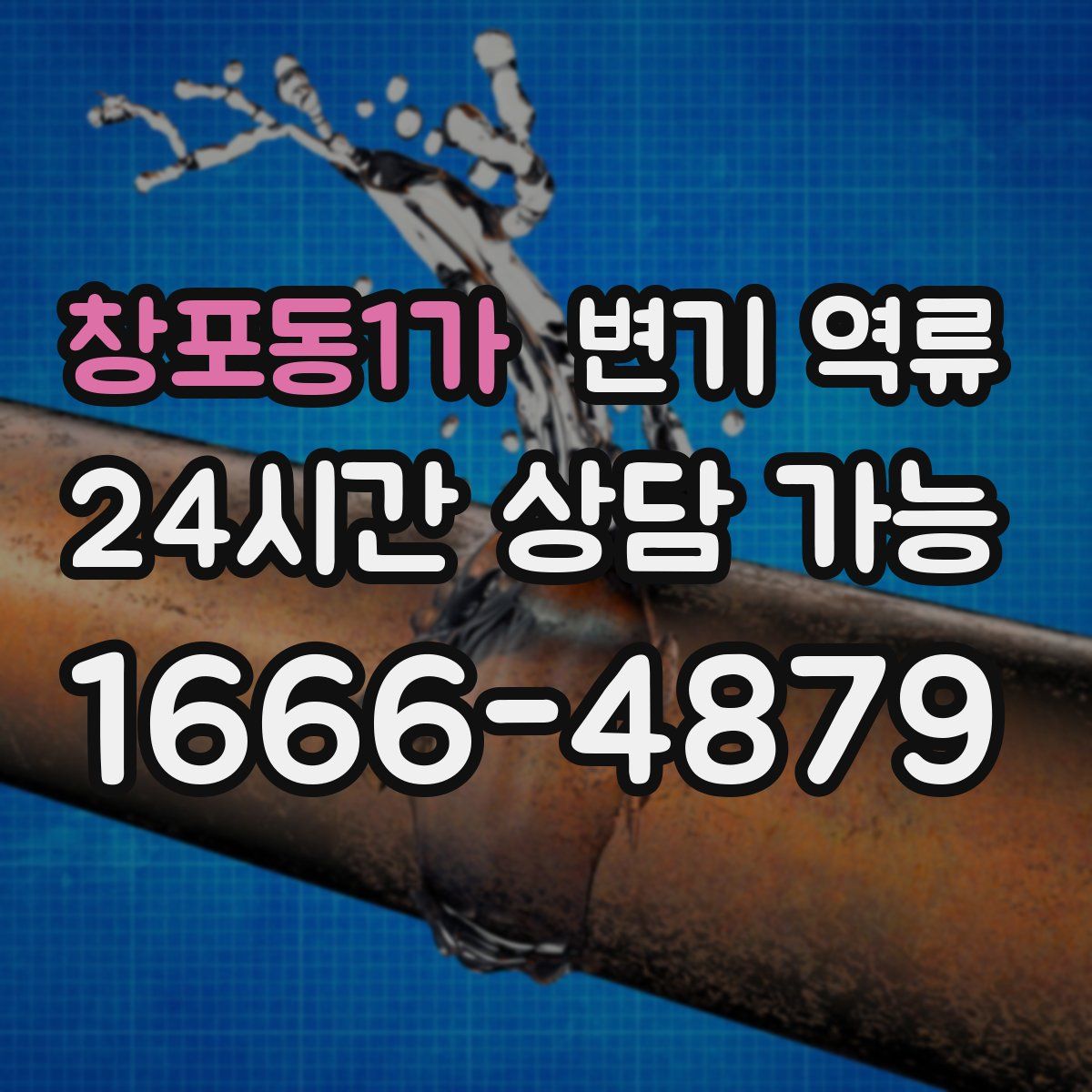 창포동1가 변기 역류